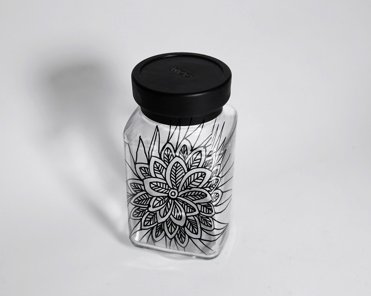 各种各样创意装饰玻璃瓶的用途 玻璃瓶手绘画法步骤图片大全99巧艺