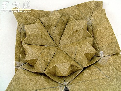 神奇的Origami Tessellations立体折纸 