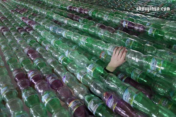 收集5万个塑料瓶 DIY梦想中的小船！ 