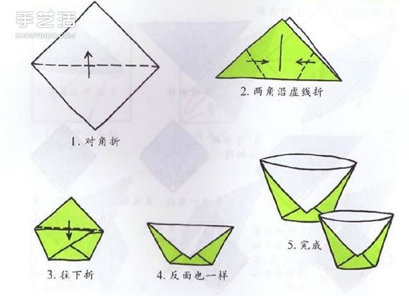 10个儿童手工折纸图解 简单幼儿折纸教程大全 