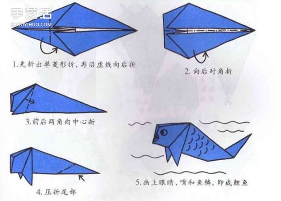 10个儿童手工折纸图解 简单幼儿折纸教程大全 