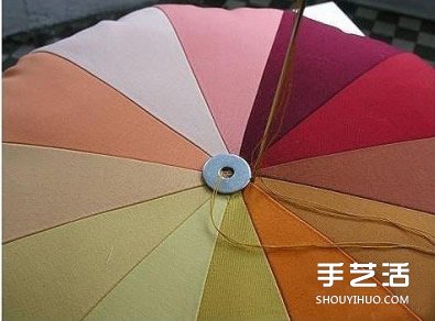 自制南瓜坐垫的方法 南瓜坐垫布艺手工制作 