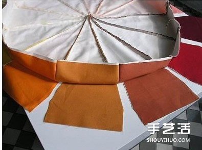 自制南瓜坐垫的方法 南瓜坐垫布艺手工制作 