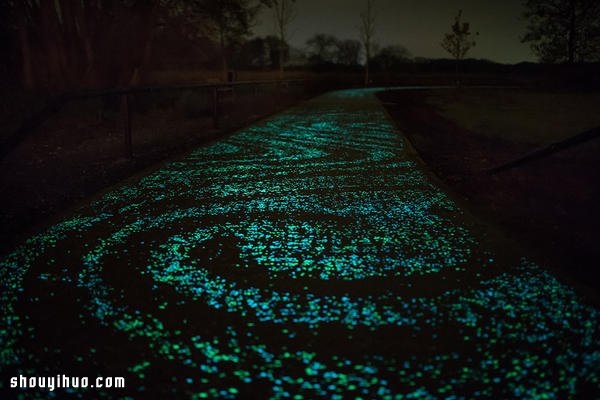 宛如璀璨夜空的脚踏车道 浪漫得不可思议！ 